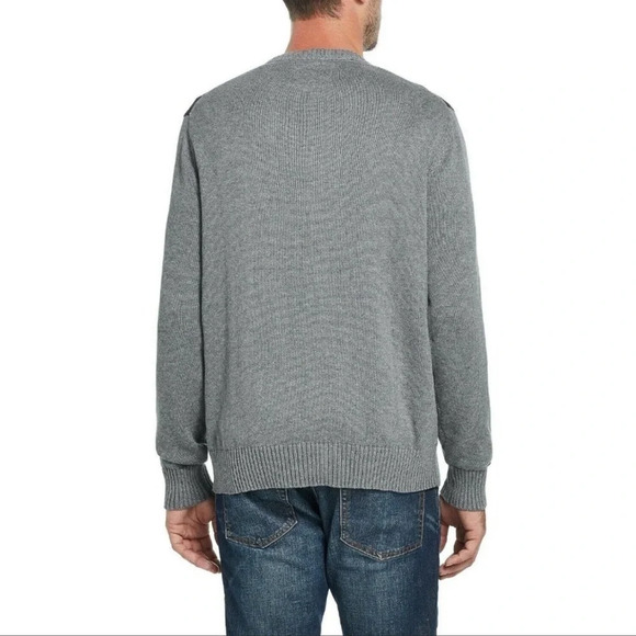 Weatheproof Vintage Men’s Plaid Crew Neck Sweater, XL​ - Picture 2 of 10